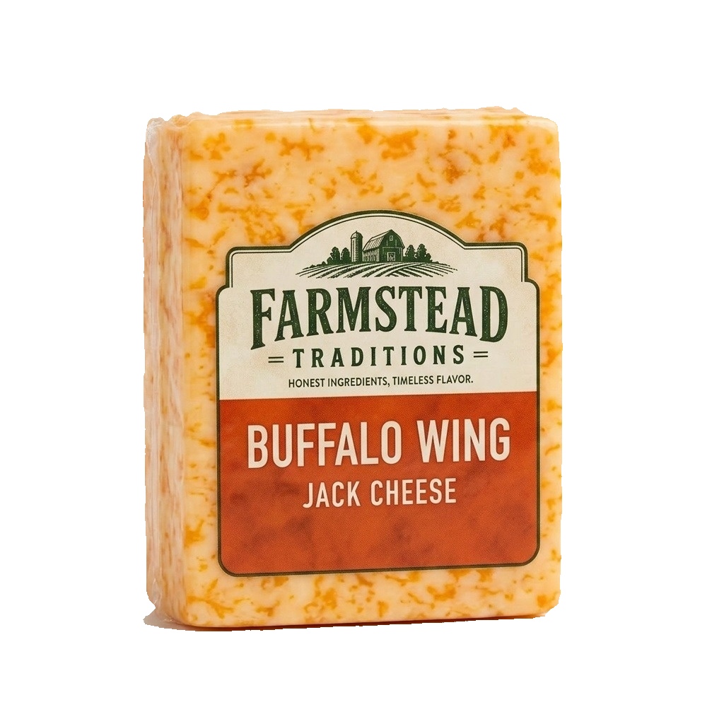 Farmstead Traditions Buffalo Wing Jack cheese